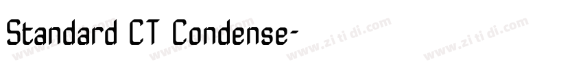 Standard CT Condense字体转换